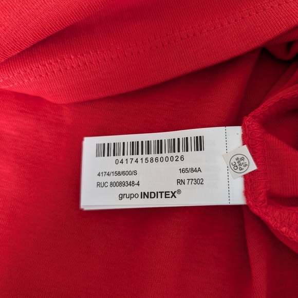 BNWT Zara Red Blouse - Picture 4 of 6
